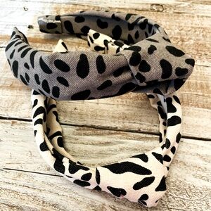 Leopard Print Headbands Set